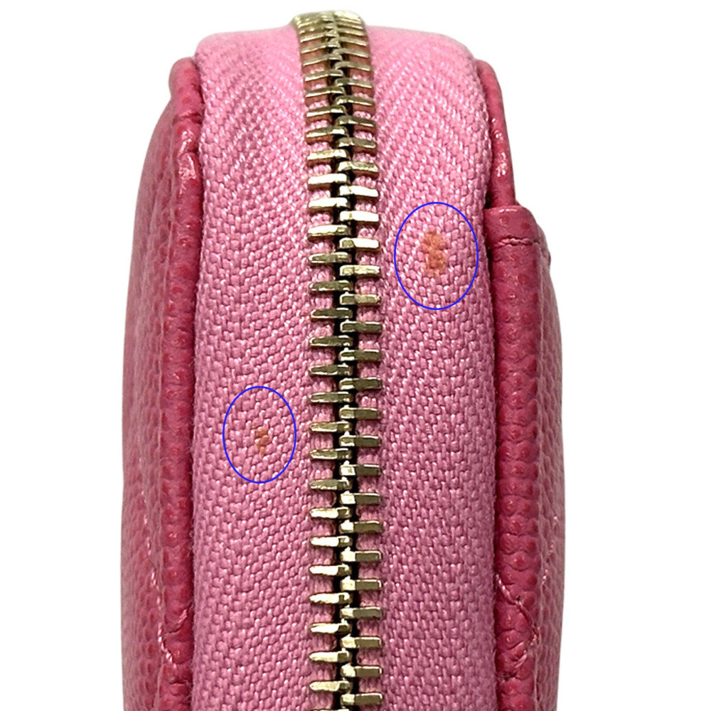 CHANEL Authentic Pink Caviar Leather Wallet - Picture 9 of 12